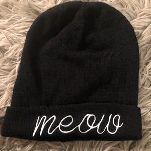 “MEOW” Beanie